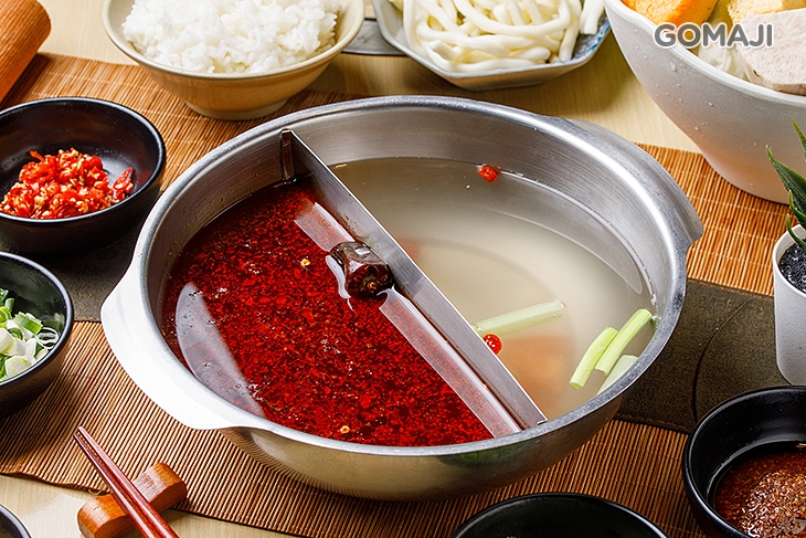 鴛鴦鍋(麻辣+高湯)