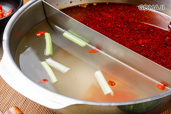 鴛鴦鍋(麻辣+高湯)