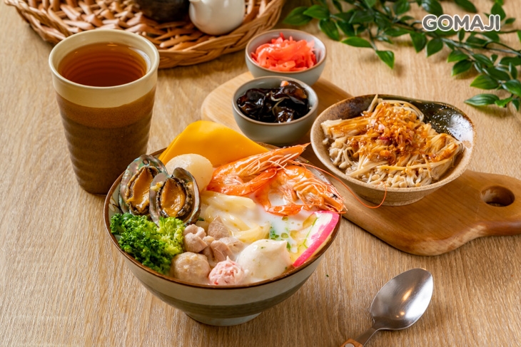 北海道牛奶干貝烏龍麵