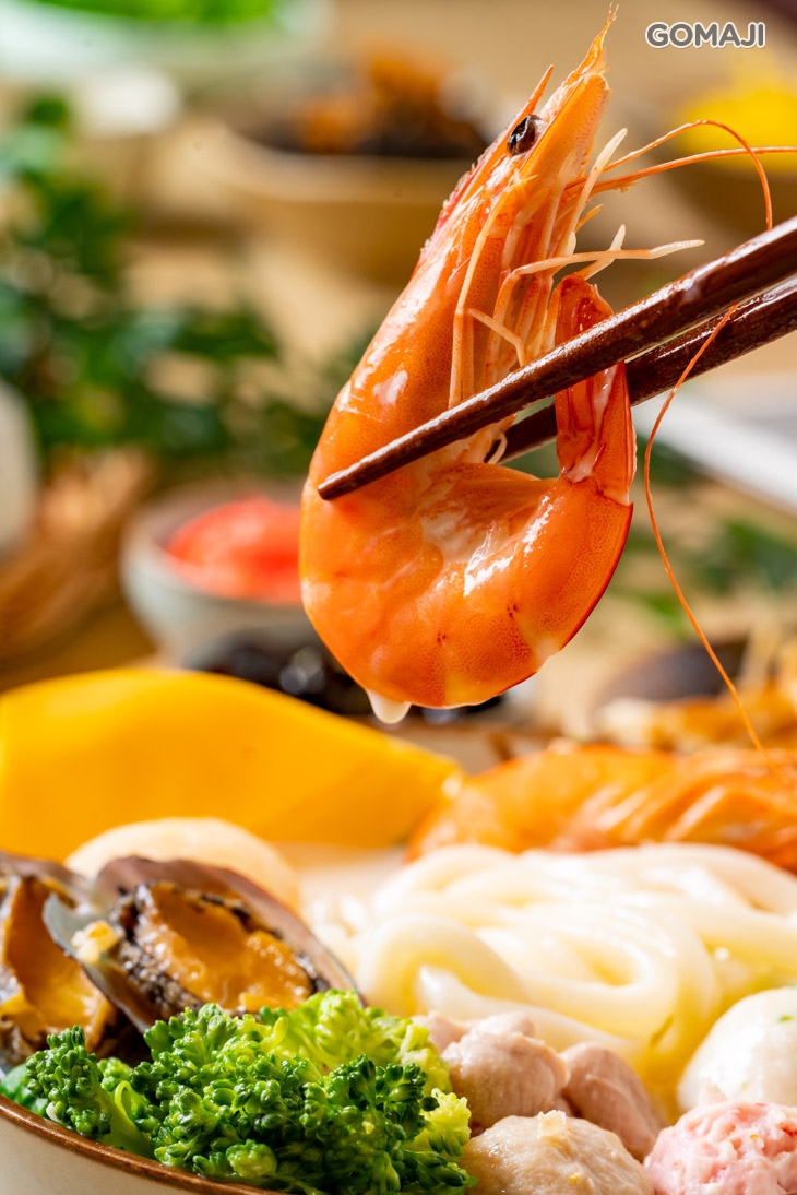 北海道牛奶干貝烏龍麵