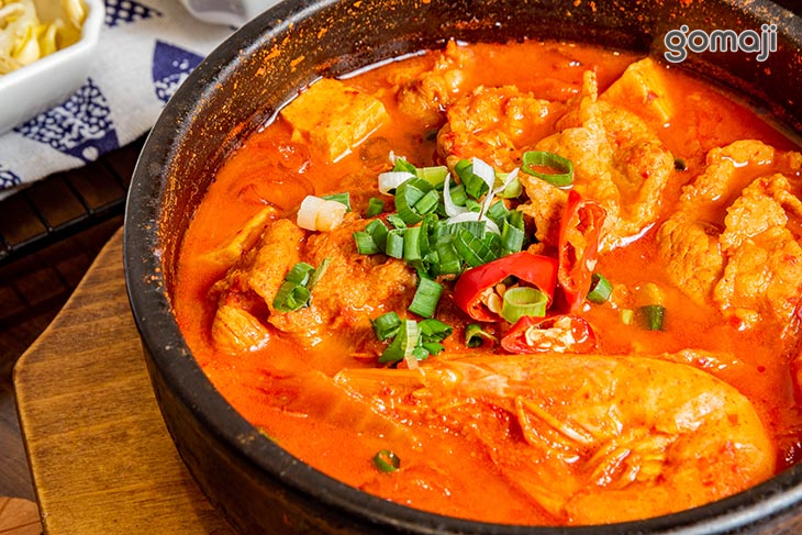 海鮮豬肉泡菜鍋