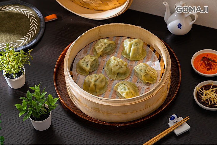 蔥肉蒸餃