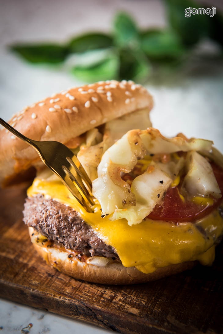 美式手作牛肉堡