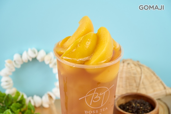 水蜜桃綠茶