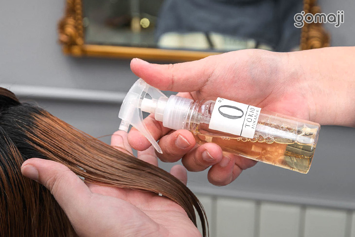 凝聚結合重建內部髮芯 