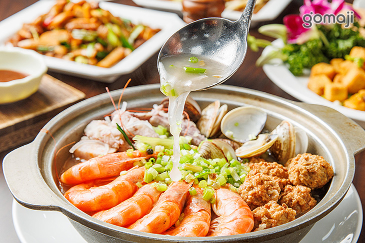 海鮮芋頭米粉鍋