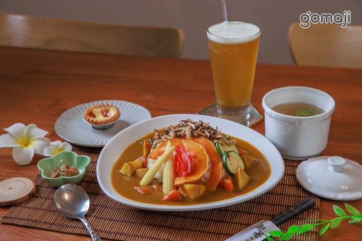 瑪撒拉蔬菜咖哩飯