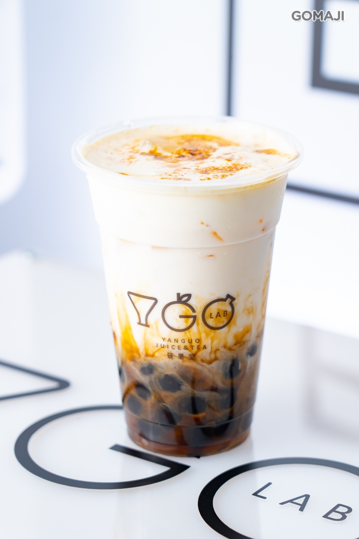 黑糖珍珠烤奶