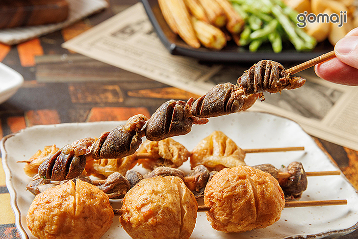 花枝丸＆雞屁股＆雞心＆雞胗