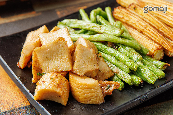 四季豆＆玉米筍＆杏鮑菇