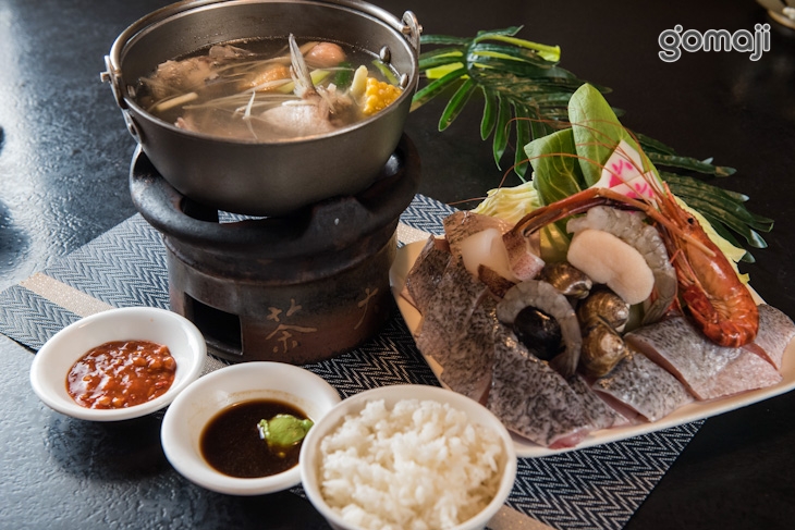 干貝鮮魚火鍋（日式）