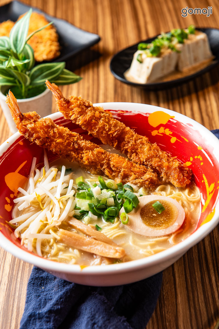 特濃炸蝦豚骨拉麵