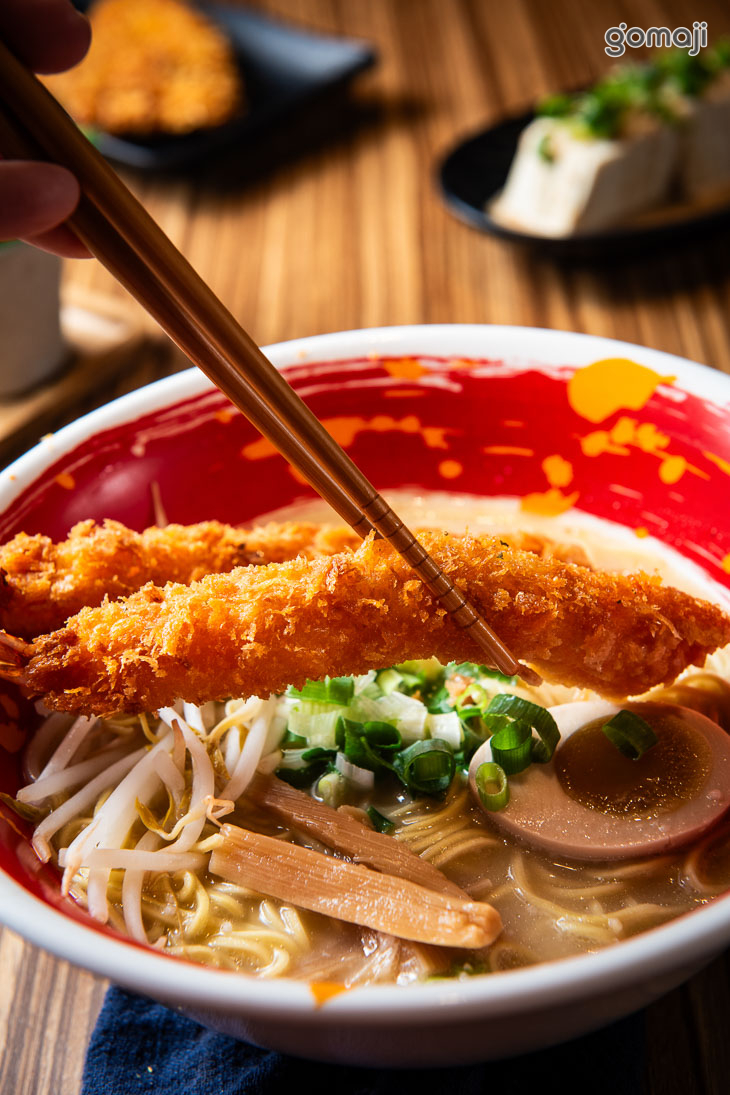 特濃炸蝦豚骨拉麵