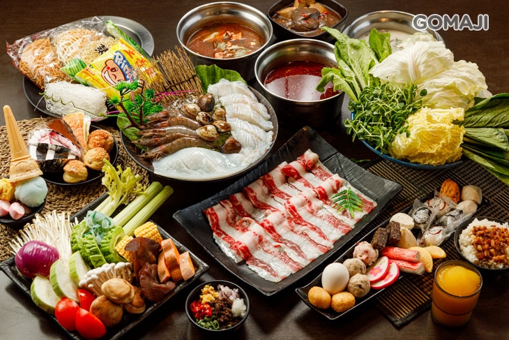 (9A和牛+海鮮拼盤)&吃到飽專區(四種肉肉+自助buffet)單人豪華饗宴