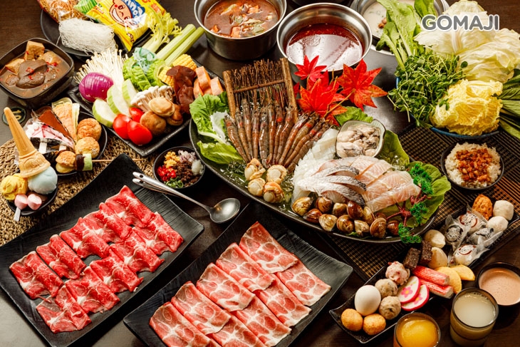 (雙肉盤+綜合海鮮盤)&吃到飽專區(四種肉肉+自助buffet)雙人一起超滿足饗宴