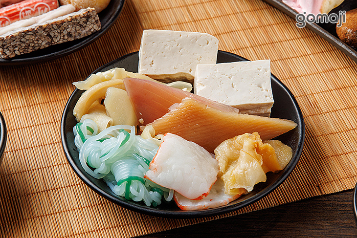 各式自助吧餐點