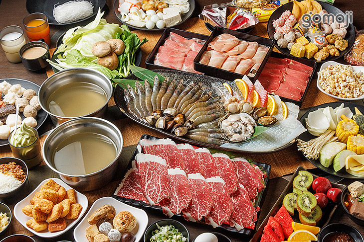 和牛豪華雙肉盤+綜合海鮮盤+吃到飽專區雙人頂級饗宴