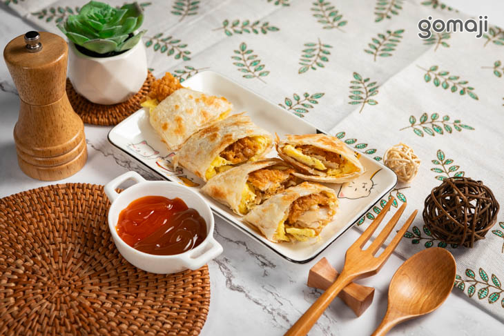 卡拉雞脆皮蛋餅