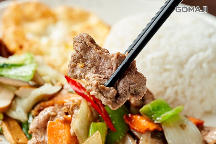 蔥爆豬肉飯