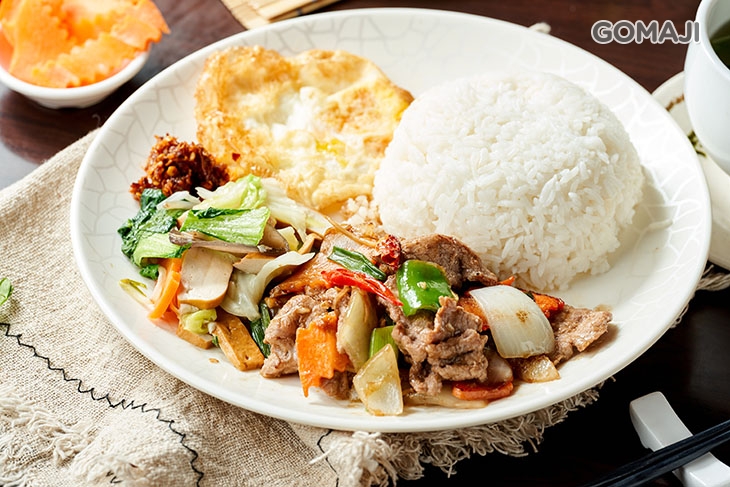 蔥爆豬肉飯