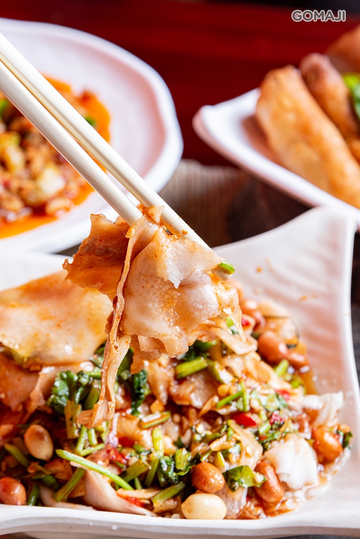 雲南涼拌大薄片