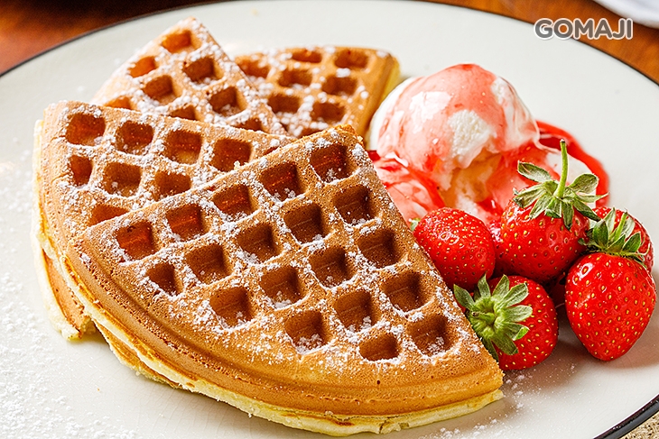 季節水果冰淇淋鬆餅