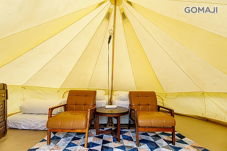 免裝備奢華露營