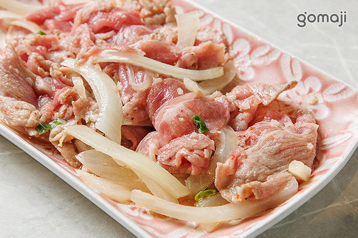 豬豬雙響鍋(爆炒梅花豬+雪花培根+伊比利豬)