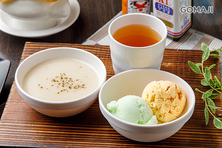 湯品、飲品、冰淇淋自助吧無限享用