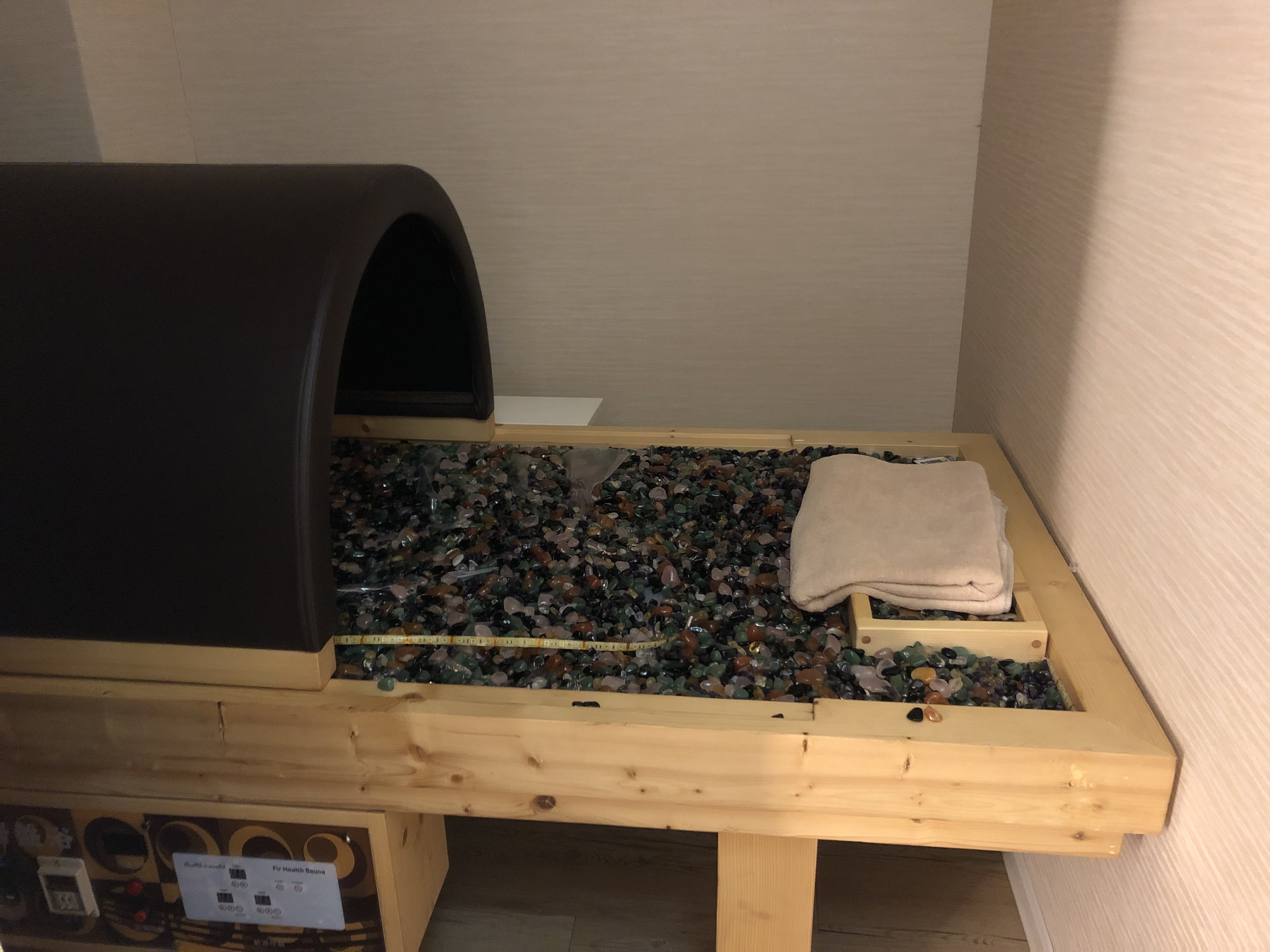 暖身岩盤浴