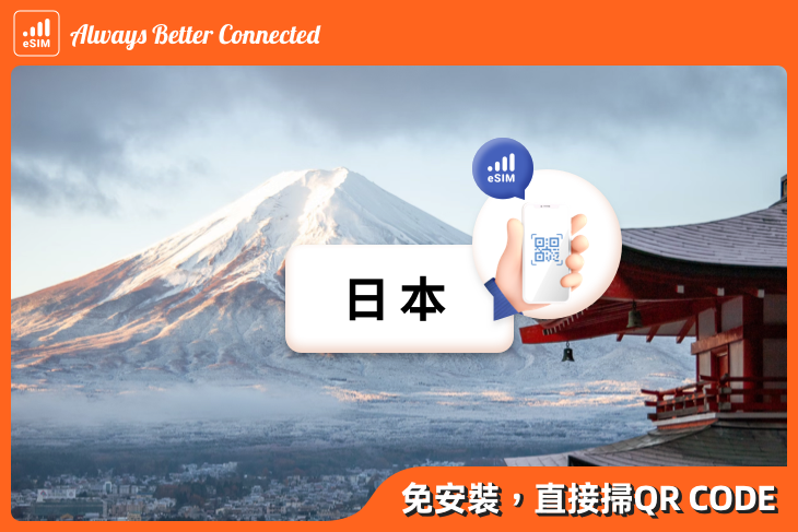 日本eSIM上網