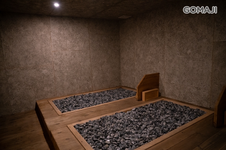 日本北投石湯之花岩盤浴