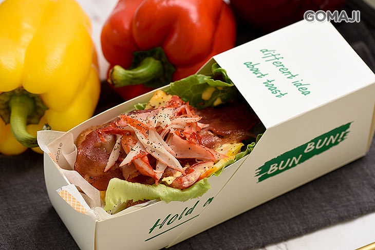 培根蟹肉吐司box