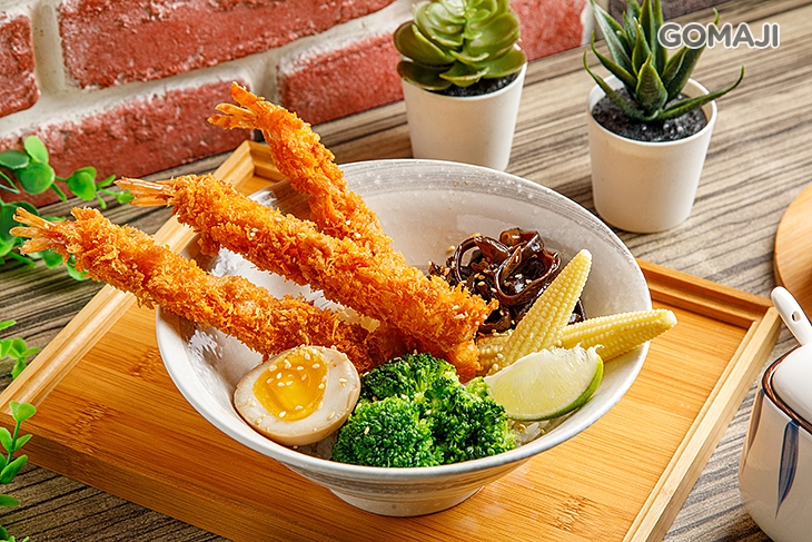 天使炸蝦丼