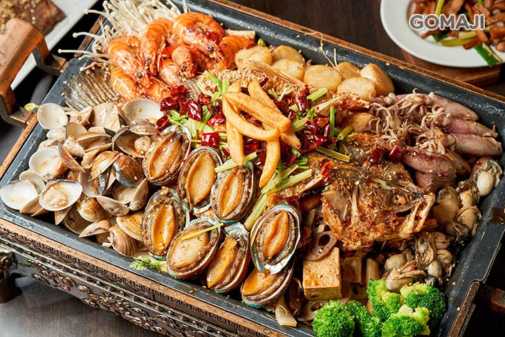 海鮮龍王烤魚
