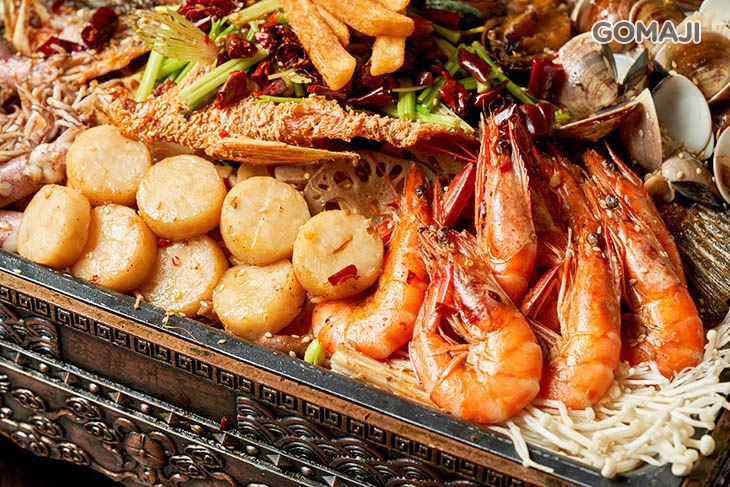 海鮮龍王烤魚