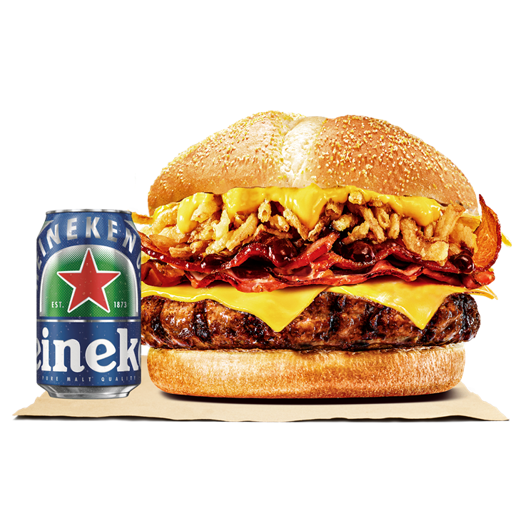 勁濃安格斯牛肉堡一份