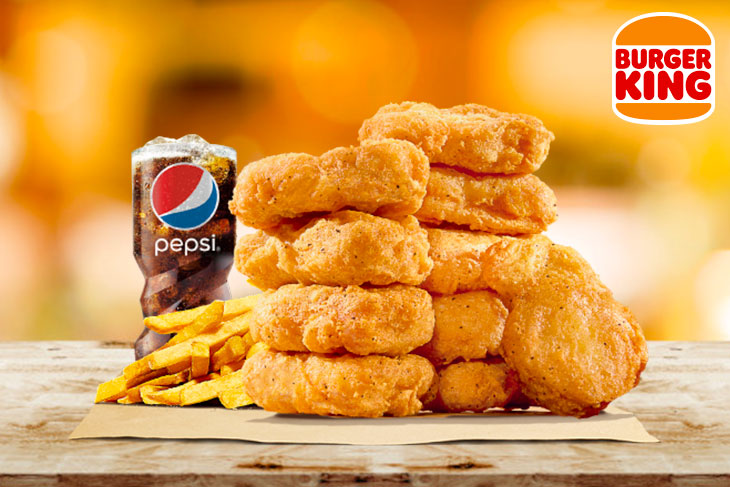 BK雞塊餐(10個)套餐