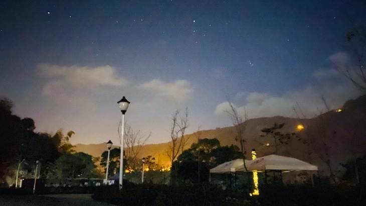 高雄寶來遠山望月溫泉風呂 露營區環境