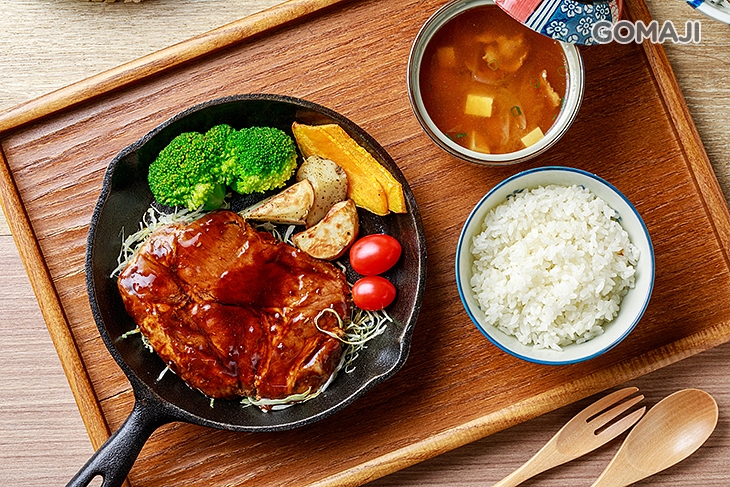 厚切醬煎豬排定食