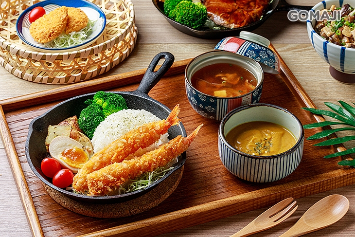 炸蝦咖哩飯