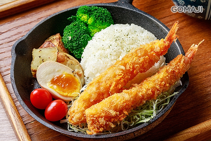 炸蝦咖哩飯