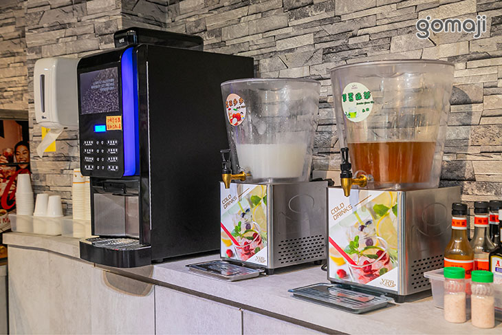 內用可享吐司、冰品、飲料、湯品無限供應