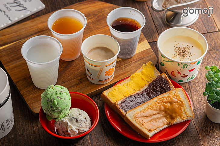 內用可享吐司、冰品、飲料、湯品無限供應