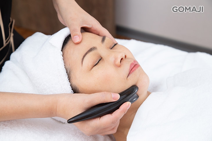 臉部鬆筋舒刮順氣循環