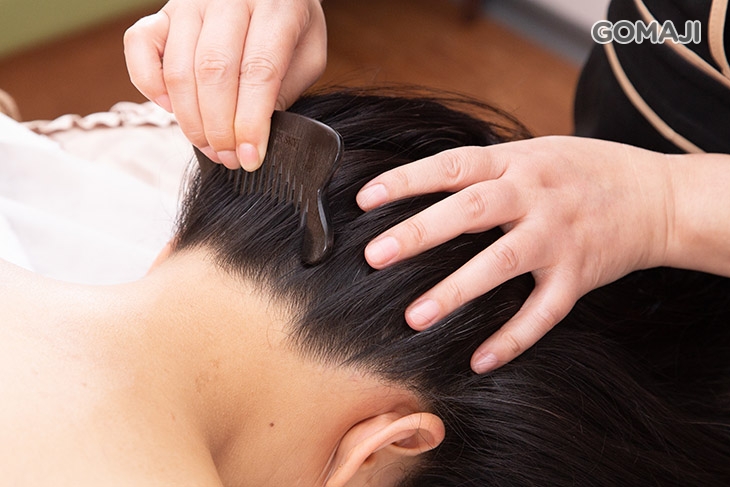 頭部舒壓(頭皮疏+手技按摩+舒刮