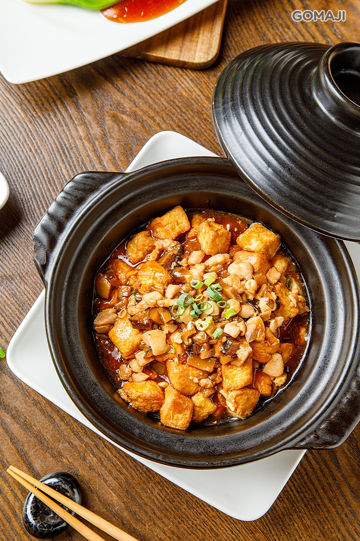 大澳鹹魚雞粒豆腐煲