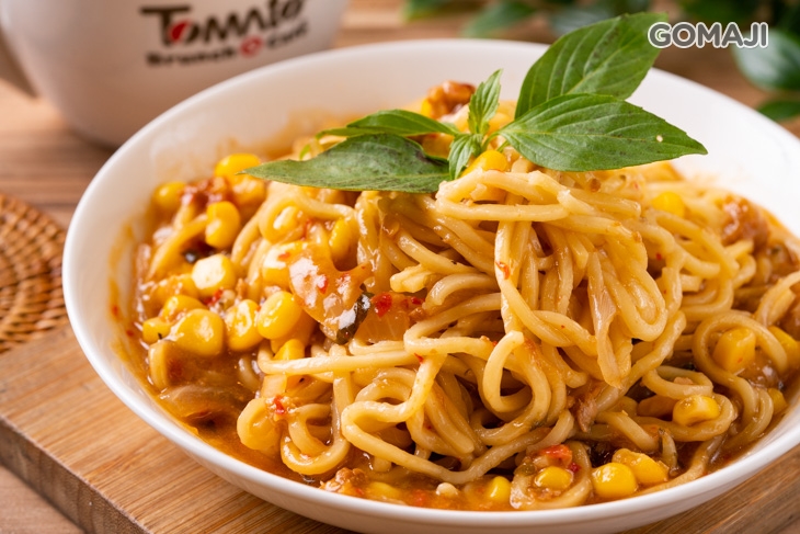 泰式打拋豬鐵板麵