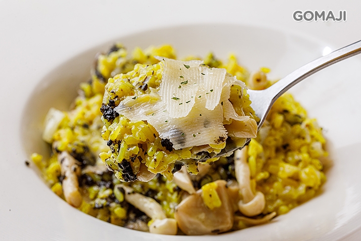 蔬食奶油松露野菇燉飯 