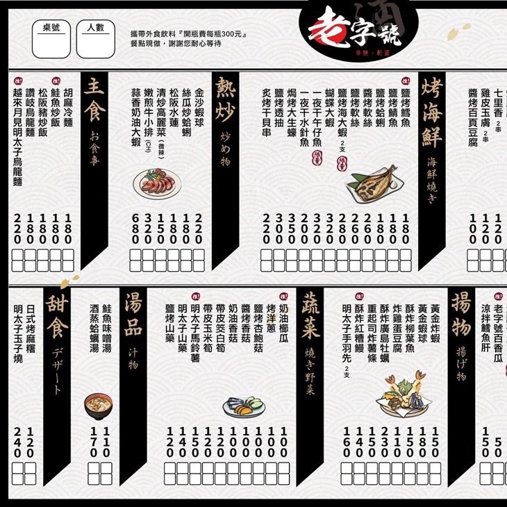 老字號居酒屋